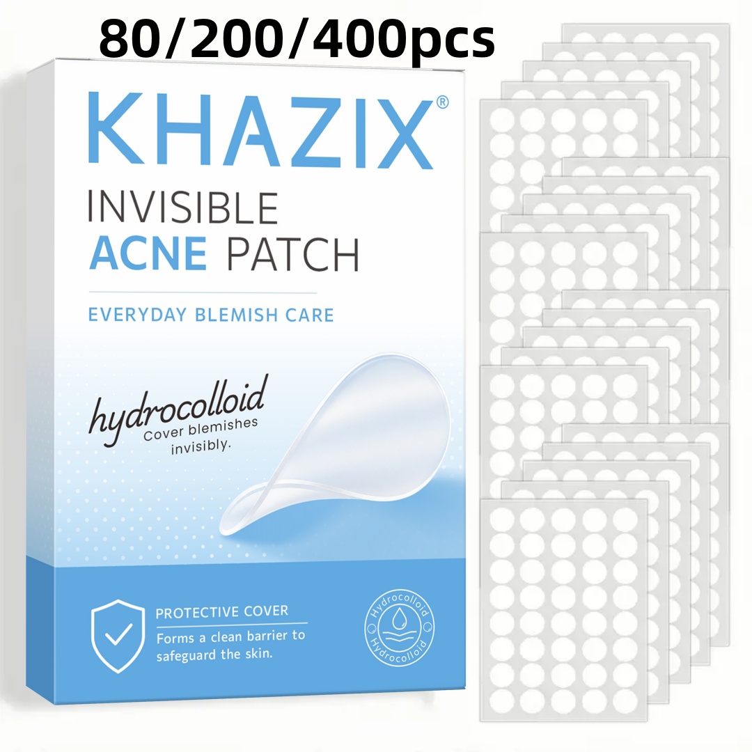 Skincare The Originote - KHAZIX 80/200/400 Stück Hydrokolloid-Pickelpflaster, unsichtbare Hautunreinheiten-Abdeckungen,
