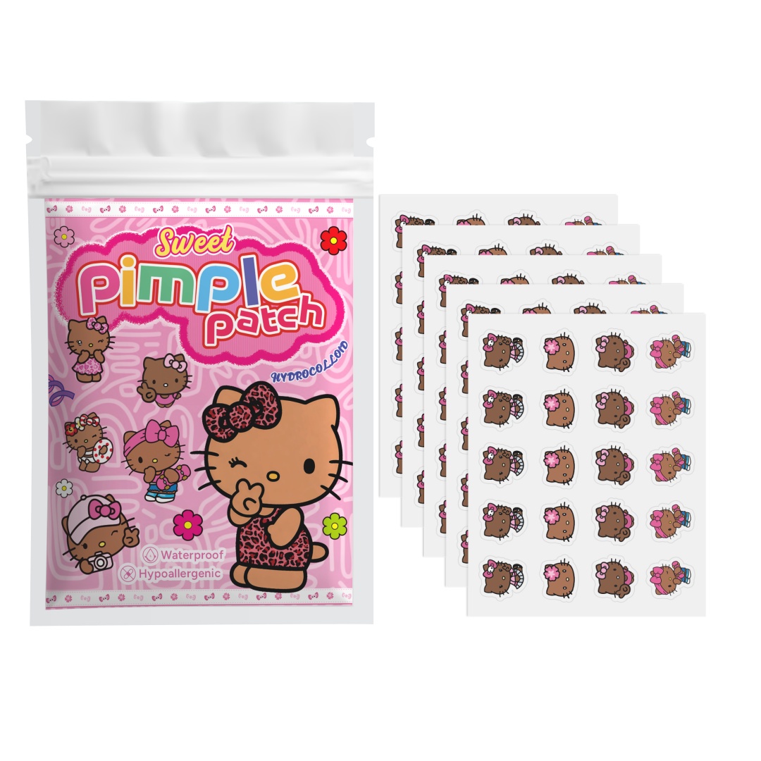 Skincare The Originote - 100 Stück Hello Kitty Akne-Pflaster, Gesichts-Akne-Pflaster,