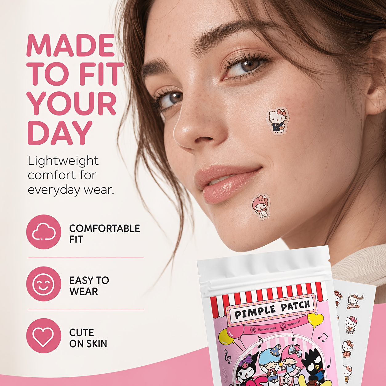 40/120 Stück Hello Kitty Akne- – Skincare The Originote Bewertung und Preis