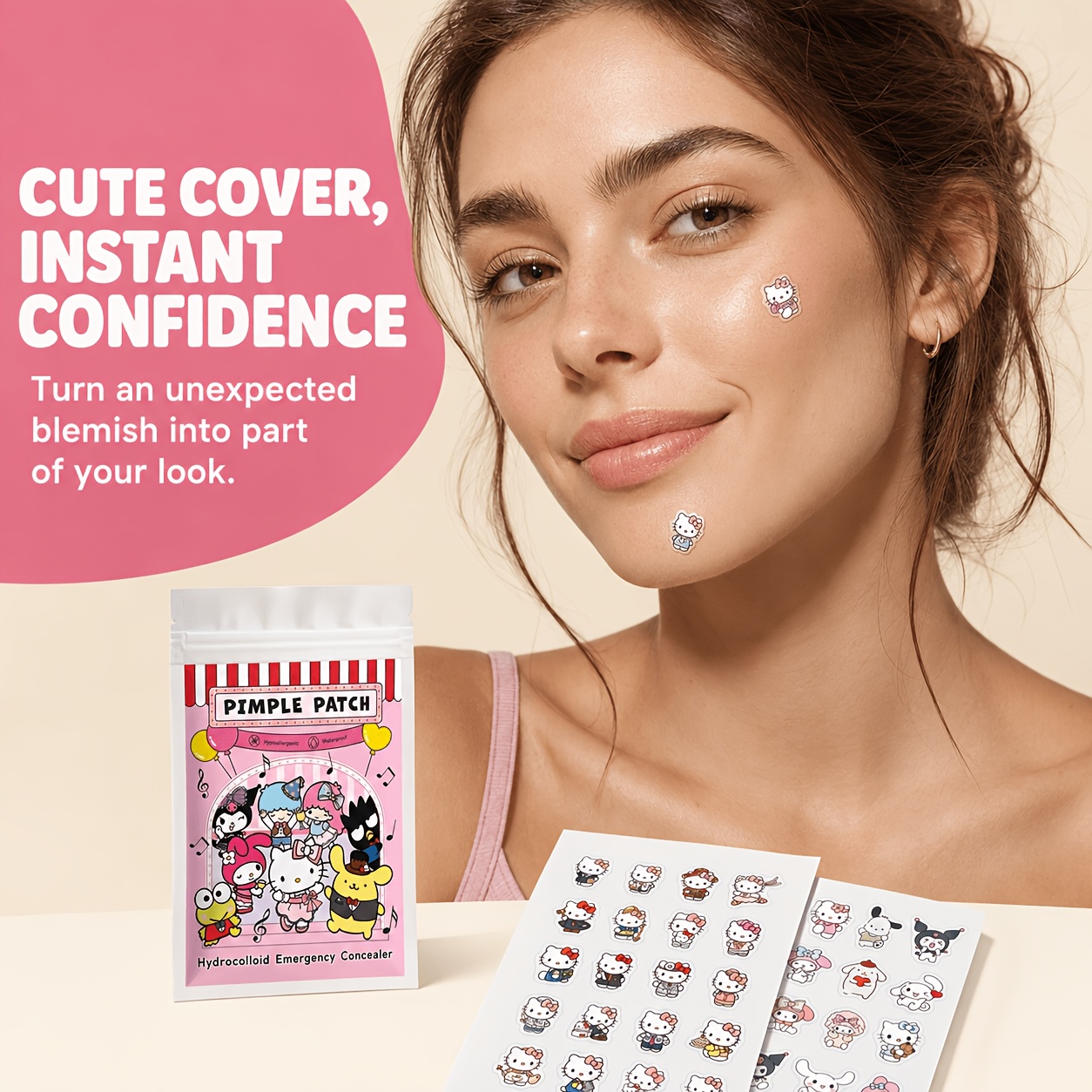 40/120 Stück Hello Kitty Akne- – Skincare The Originote Bewertung und Preis