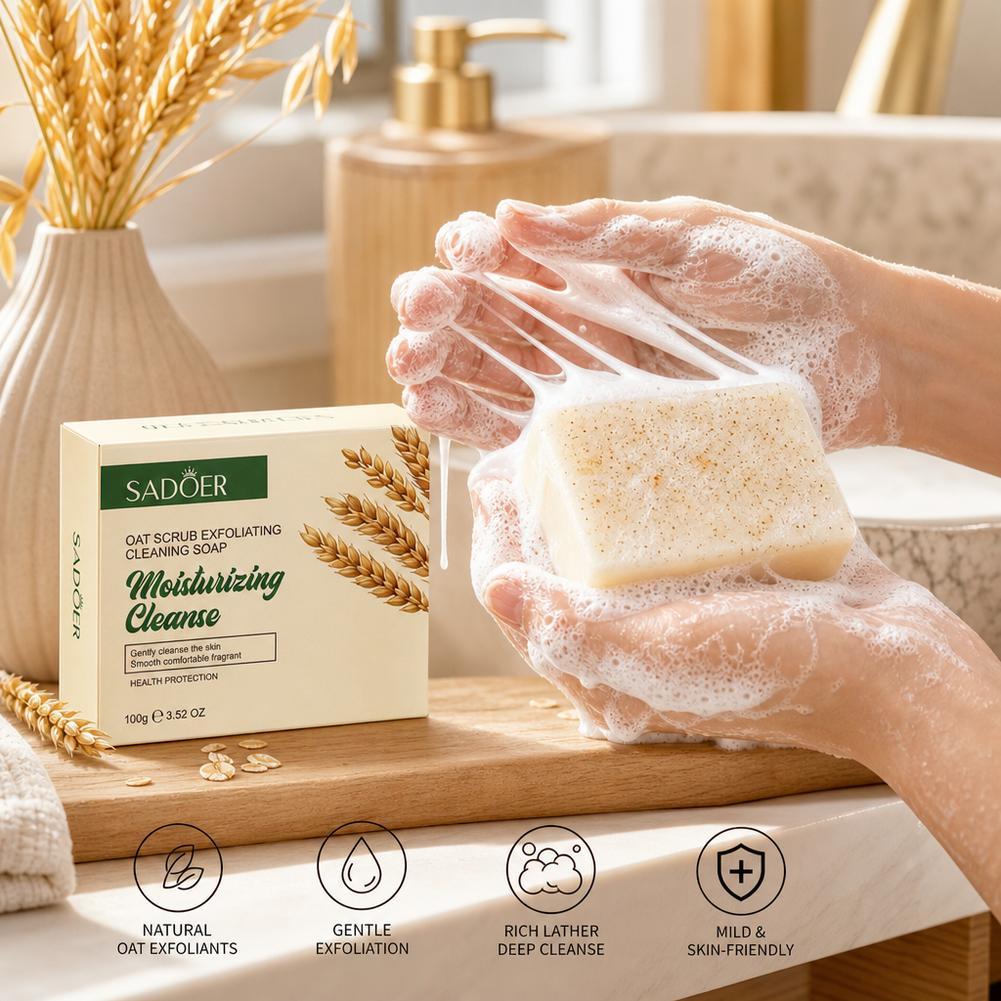 Hafer-Peeling-Reinigungsseife  – Skincare Oat Bewertung und Preis