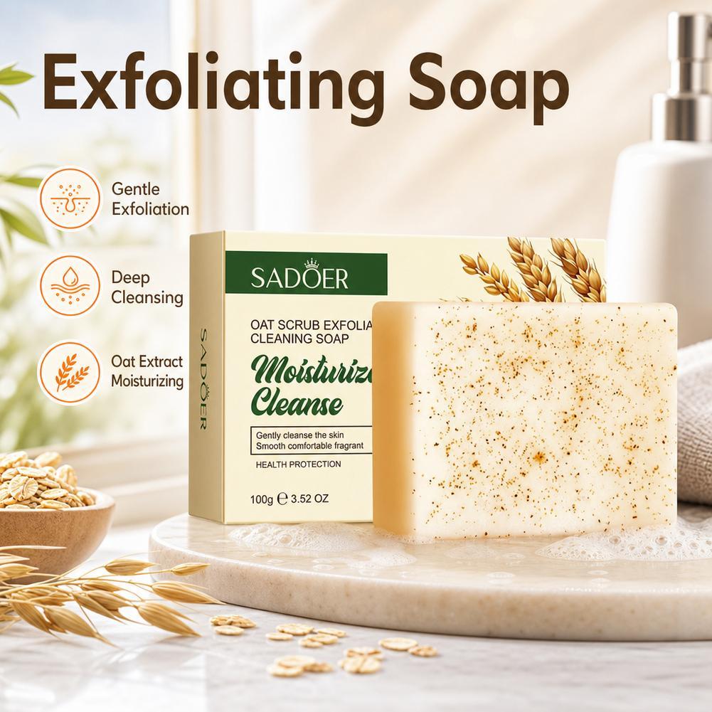 Hafer-Peeling-Reinigungsseife  – Skincare Oat Bewertung und Preis