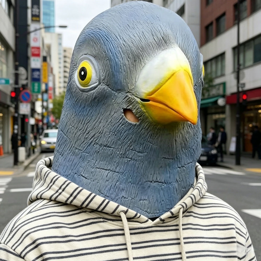 Tauben-Maskenkostüm Neuartiges – Skincare Pigeon Bewertung und Preis