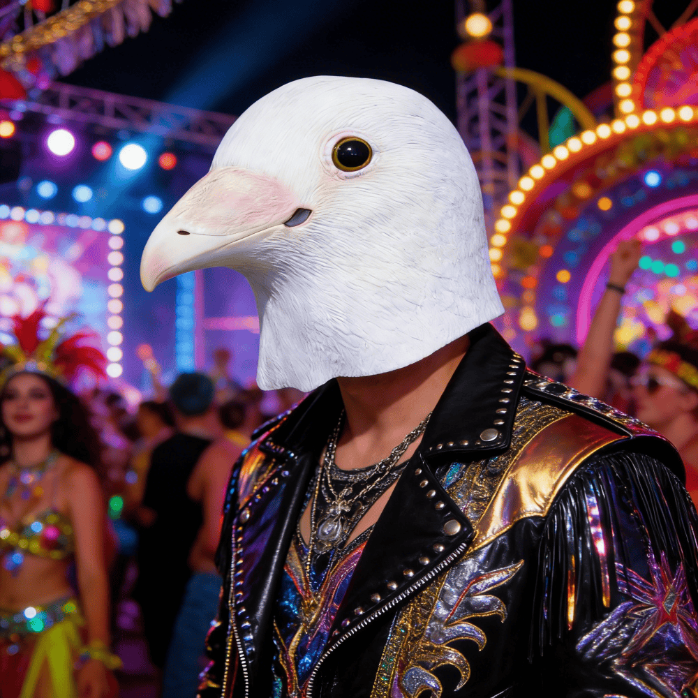 Realistische Möwenmaske aus La – Skincare Pigeon Bewertung und Preis