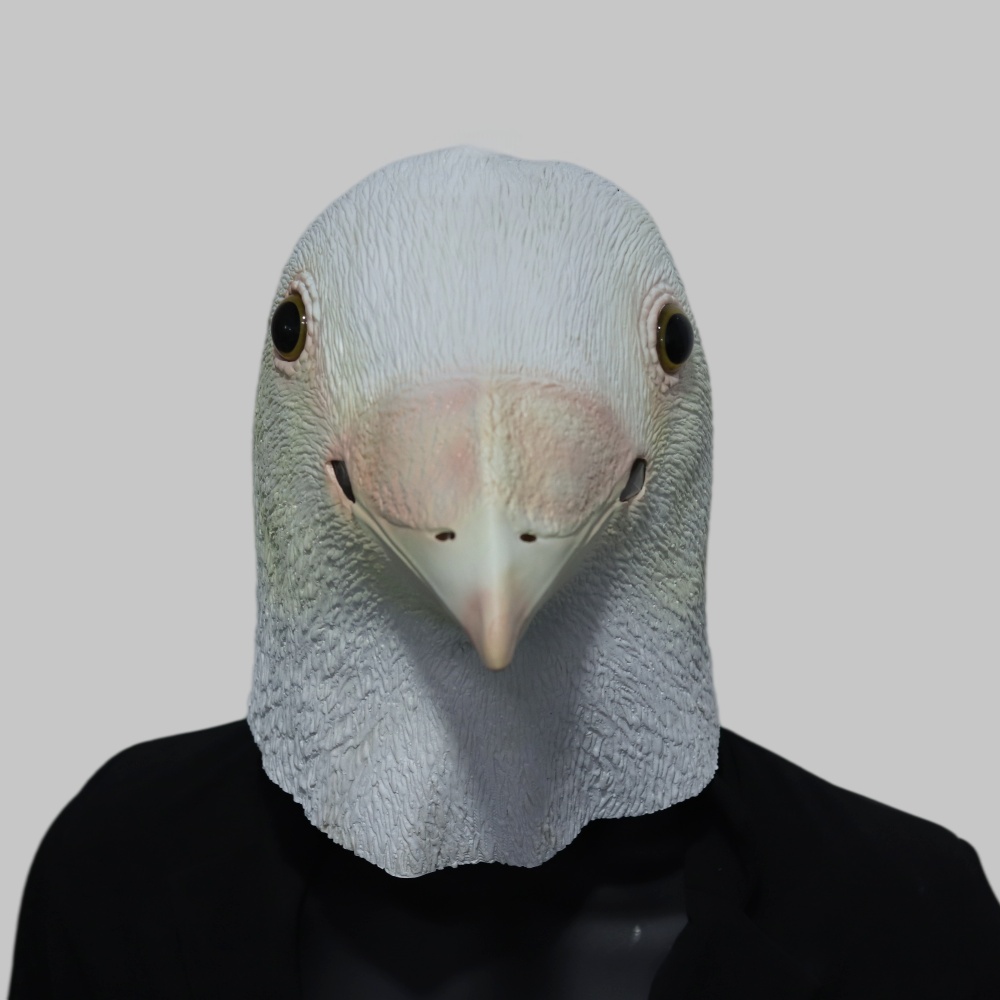 Realistische Möwenmaske aus La – Skincare Pigeon Bewertung und Preis